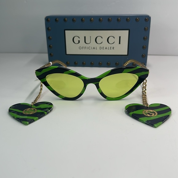 Gucci GG0978s 006 Cat Eye-Acetate Frame Sunglasses
Multi Womens - Picture 7 of 13